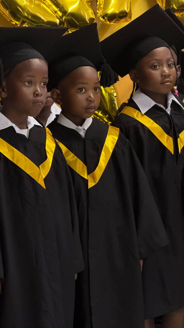 Graduation Ceremony in der Vorschule Funimfundo in Stanford / Südafrika