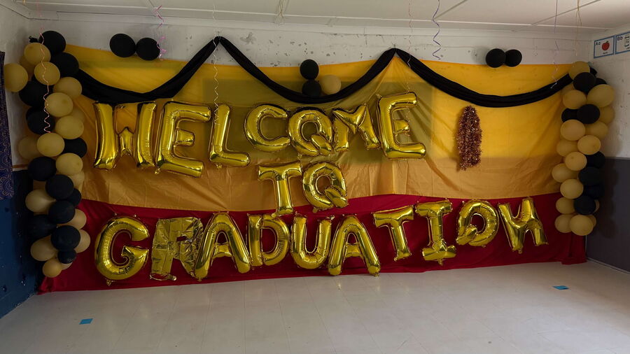 Graduation Ceremony in der Vorschule Funimfundo in Stanford / Südafrika